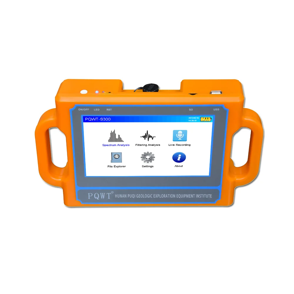 

Ground Water Detector PQWT-S300 High Accuracy Depth Underground Searching Water Detector 300M