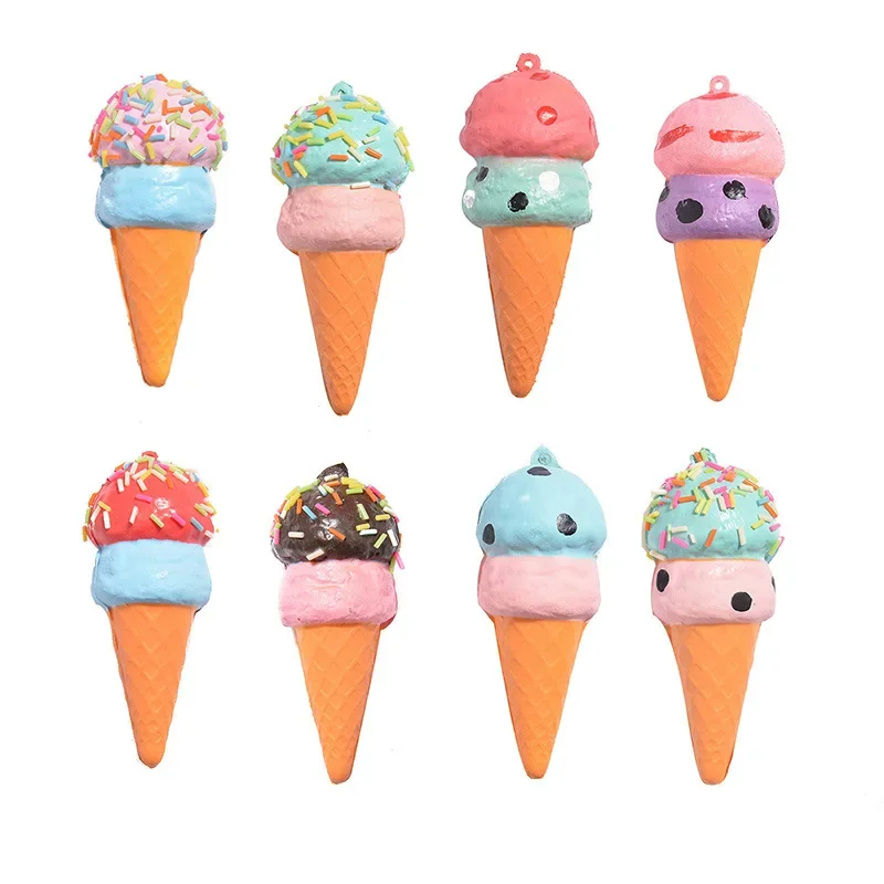Artificial Ice Cream Model Toys Party Cake Store Dessert Shop Decoration Food Props 1Pc