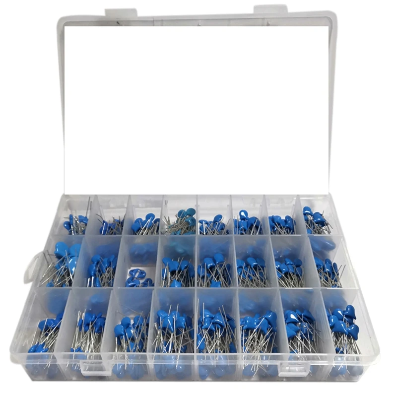 

JFBL Hot 3KV High Voltage Ceramic Capacitor Sample Box Ceramic Capacitor Box 24 Specification