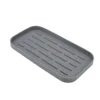 Silicone Drain Tray For Tableware Water Cup Fruit Vegetable Kitchen Sink Organizer Storage Tray Sponge Holder Soap Dispenser 3