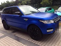 Multiple Colors Ice Metallic Matte Chrome Vinyl Car Wrap Film with Air Release Satin Car Stickers Foil 4