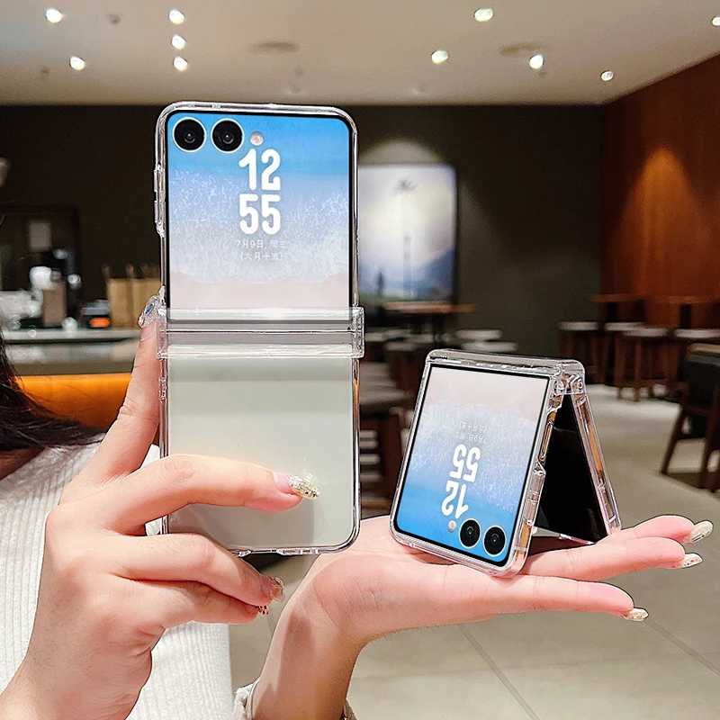 Transparent Shockproof Hard Clear Phone Case