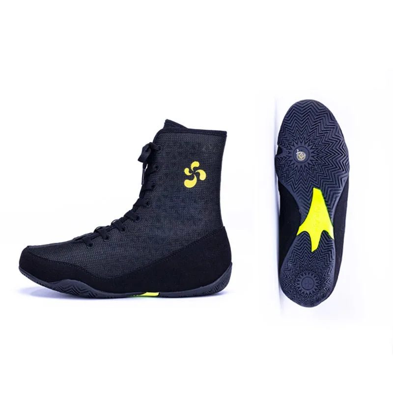 Professional Boxing Shoes Men Black Breathable Wrestling Shoes Mens Luxury Brand Sport Man Designer Gym Training Shoe
