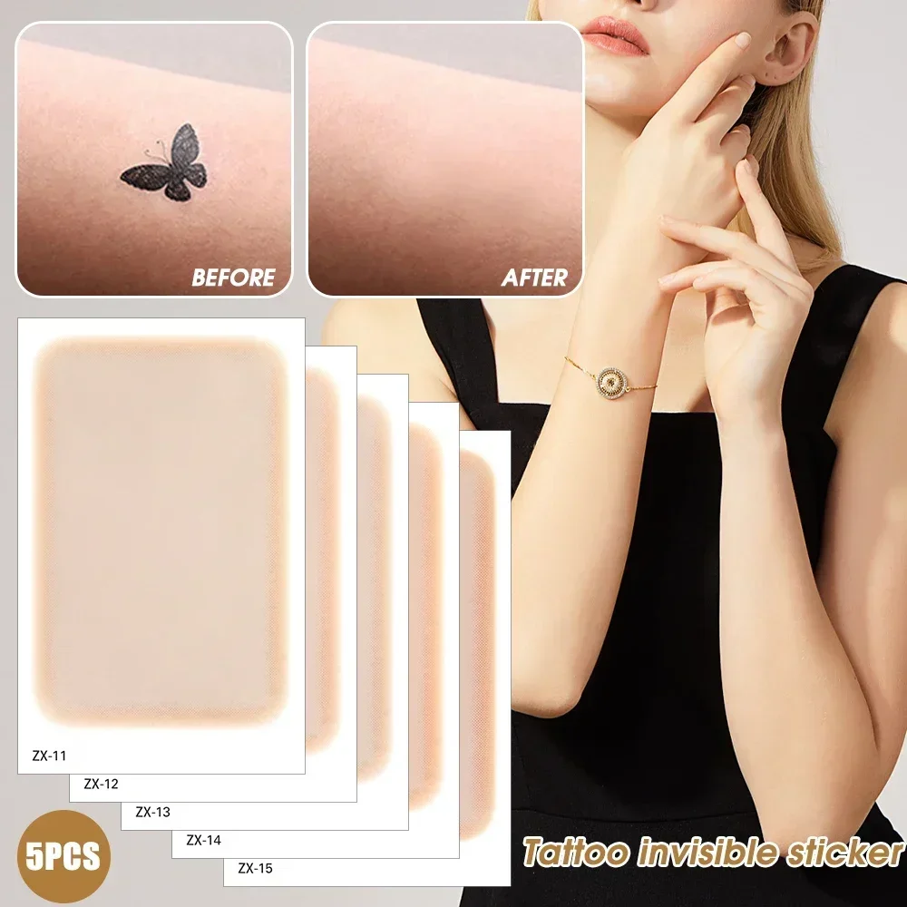 Waterproof Temporary Tattoo Concealer Stickers for Acne Scar Cover