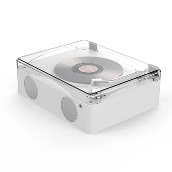 레트로 CD 플레이어, 블루투스 5.0 충전식 내장 스피커, HIFI 음악 플레이어, USB 무손실 재생, 적외선 리모컨
