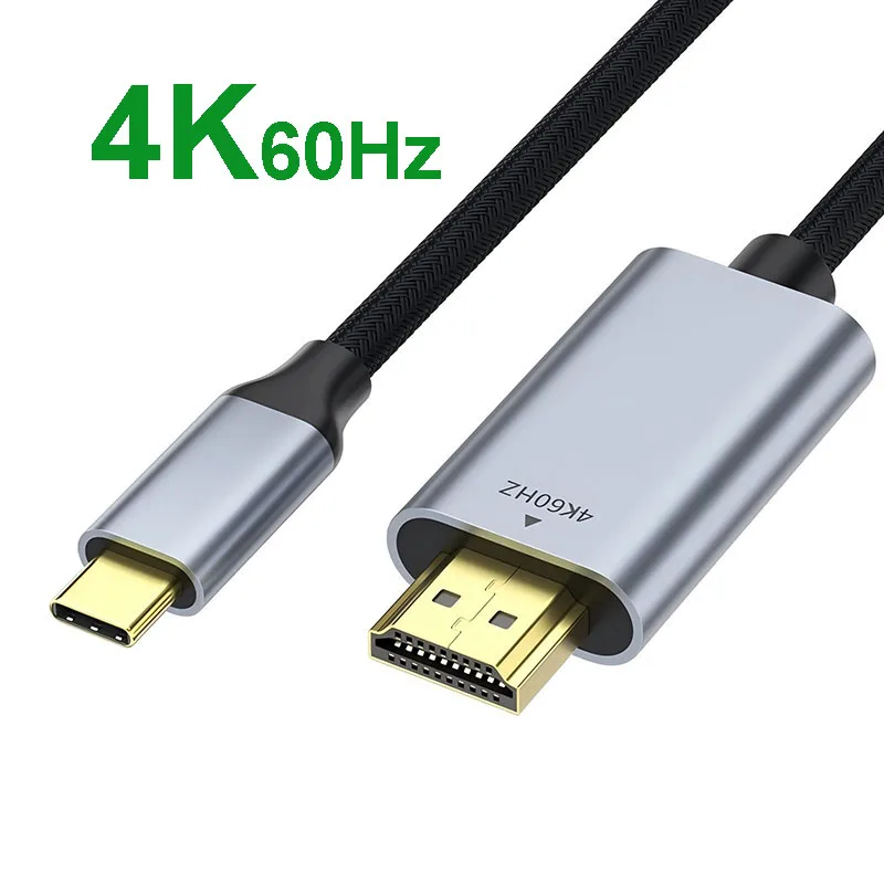 Ultra-High Definition USB-C to HDMI Cable Adapter – 8K & 4K Support, Multiple Lengths Available for Smartphones & Laptops