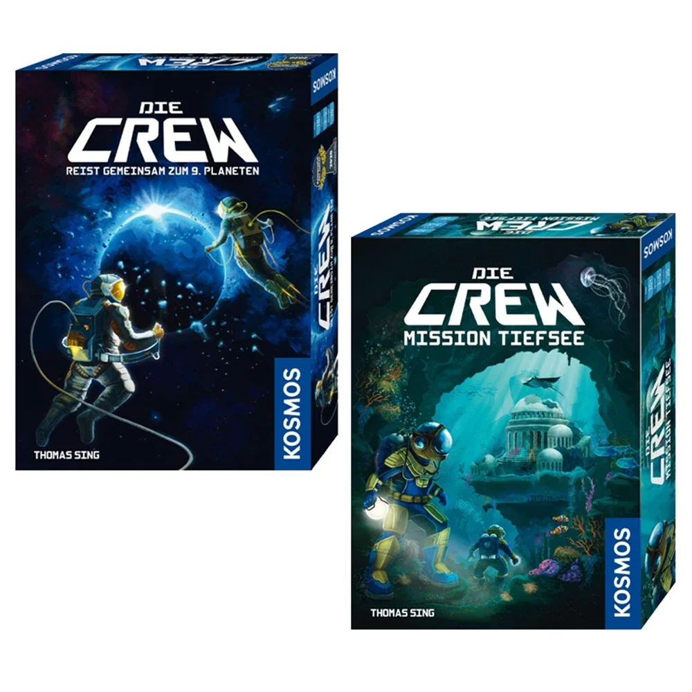 The Crew-Quest for Planet Nine Astronauts Full English Family Gathering Chessboard Game Entertainment Divination Card Game