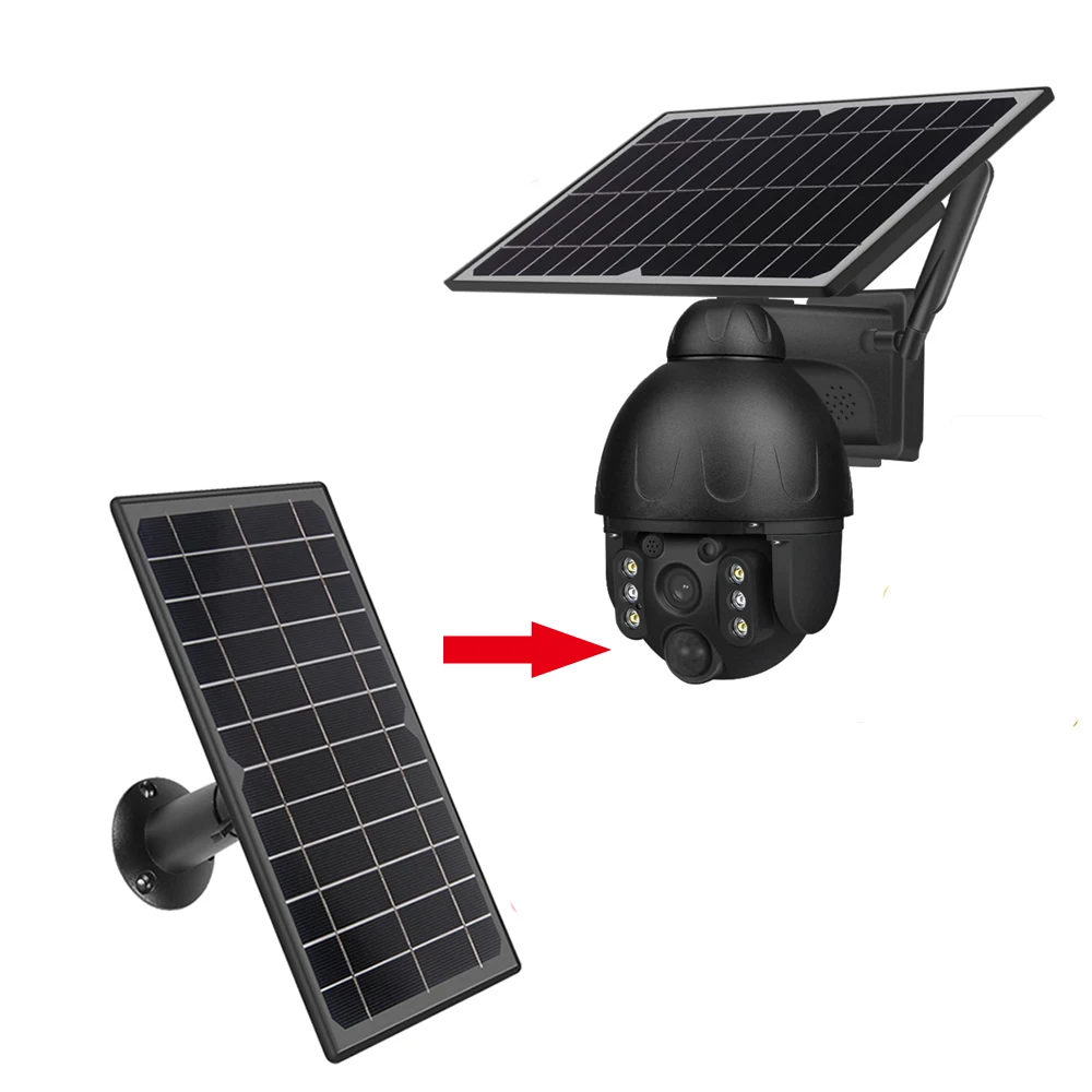SHIWOJIA Solar Panels for Outdoor Solar Cameras solar security camera,solar camera