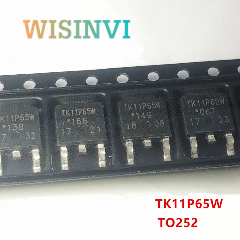 50 Stück TK5P65W 5P65W & TK8P65W 8P65W & TK10P60W 10P60 & TK7P60W TK7P60 & TK11P65W 11P65 & TK12P60W 12P60W LCD Hochspannungs-MOS TO252 – Detail 3