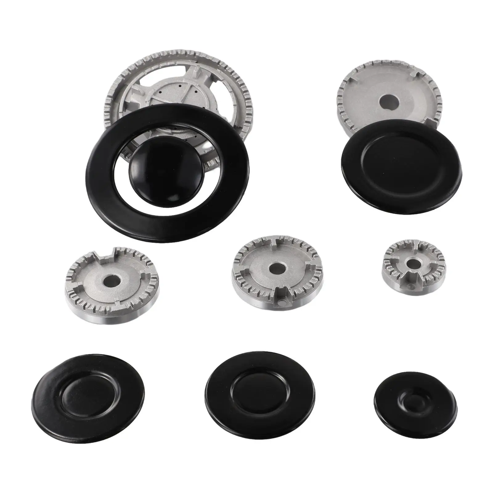 Oven Gas Hob Cooker Hat Set High Efficiency Cooker Hat Set SABAF Stoves 6 Hoods 5 Flame Diffusers