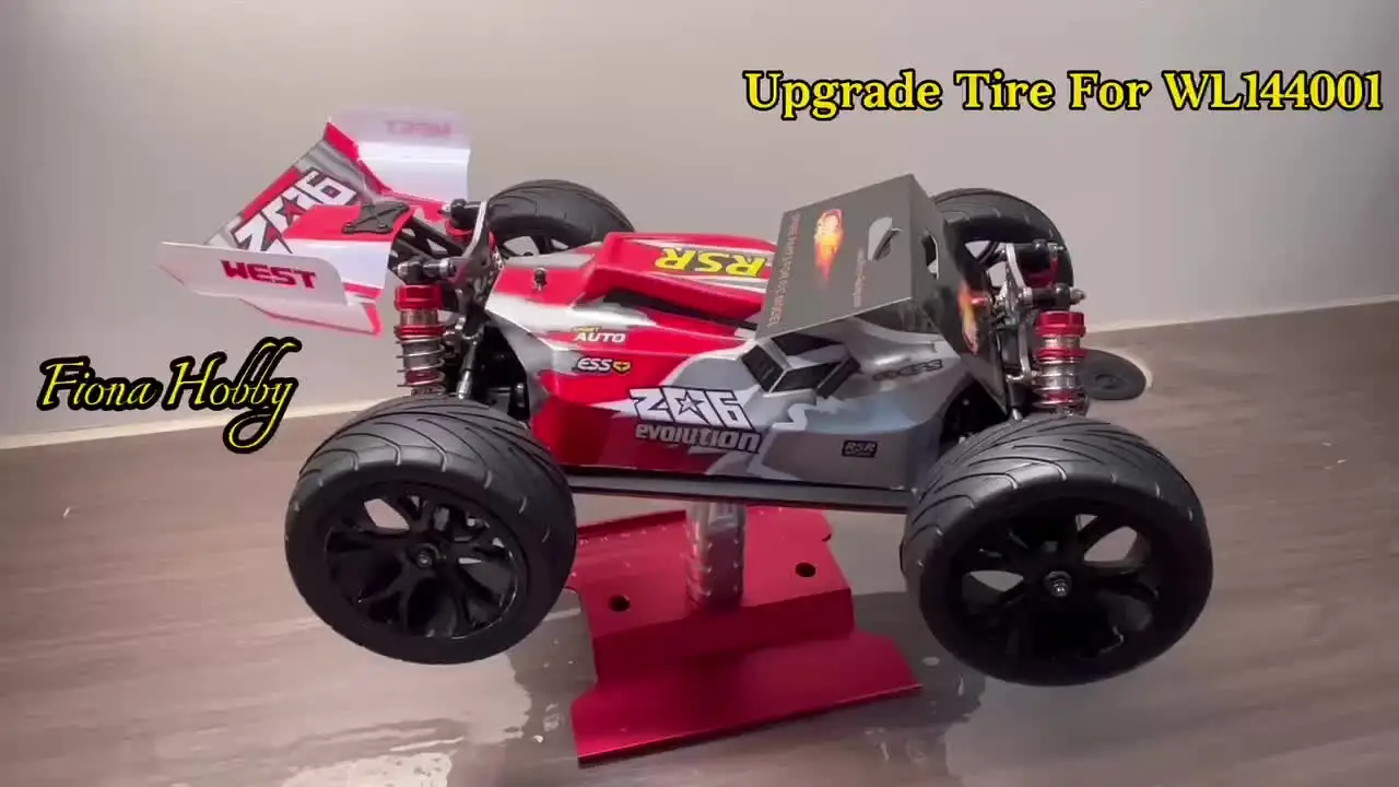 4 個 1/10 バギーオンロードタイヤタイヤナイロンホイール 1:10 4WD