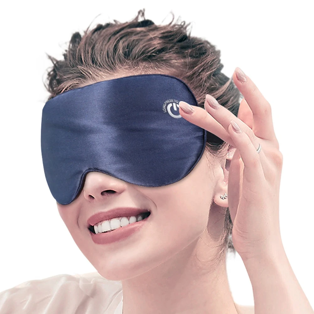 RechargeableCordlessHeatedEyeMaskVibrationEyeMassagerHot