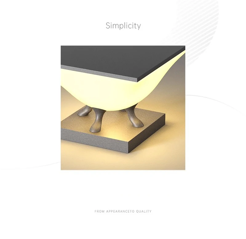 Description Picture 3 of itemOutdoor Waterproof Solar Pillar Lights Home Decor Villa LED Wall Lamp Modern Gate Garden Lighting Solar Energy Super Bright Door