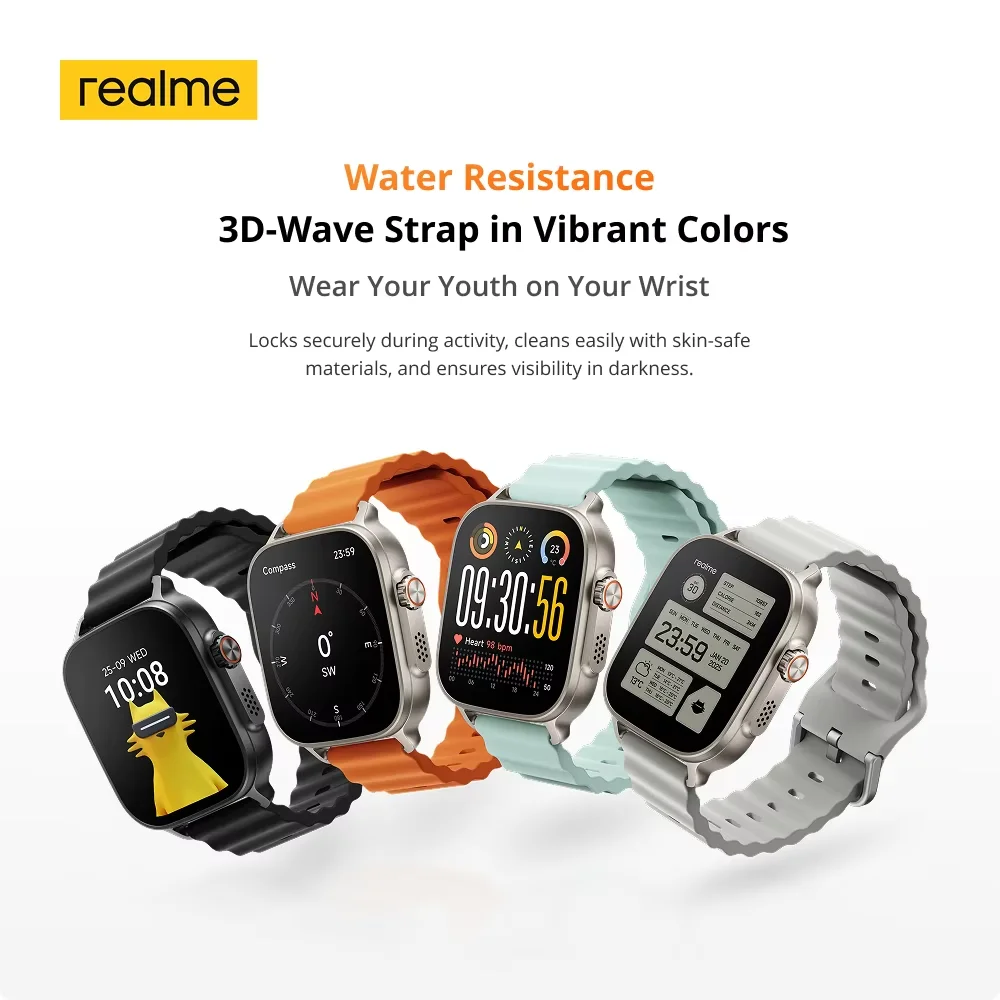 Watch Realme Band Sport Mode Global Version Realme Watch 600nits