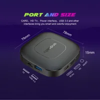 2025 New Smart Home Theater TV Box T1 Android 16 RK3518 Google Assistant Netflix Streaming 8G128G BT5.4+2.3 Media Player - Image 6