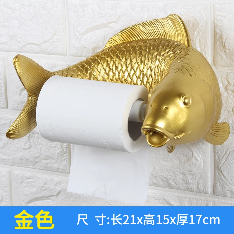Creative Personality Toilet Paper Towel Rack Wall Hanging Bathroom Cute  Household Without Punching Decoration Decorations - AliExpress