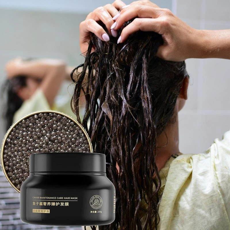 Mascarilla Reparadora de Caviar para el cabello, antipérdida de pelo, acondicionador para el cabello seco, repara restaura cabello, Queratina, el cuero cabelludo| | - AliExpress