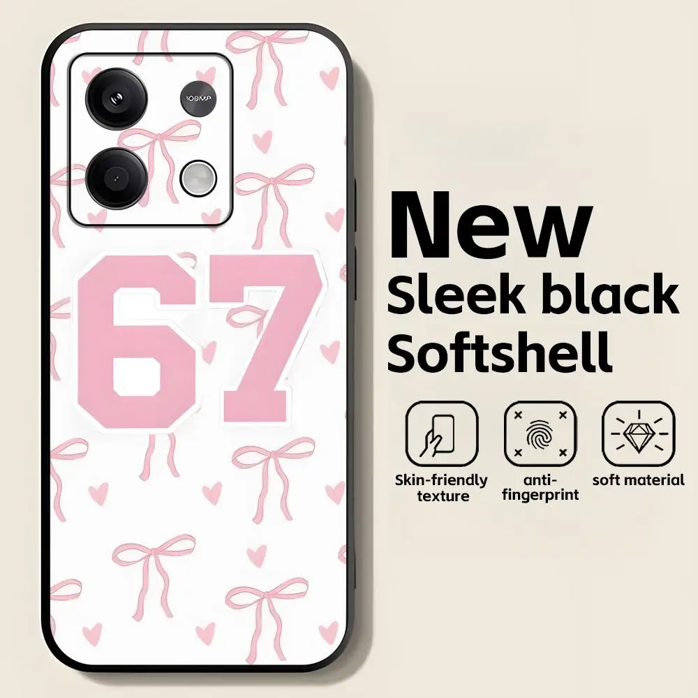Sleek Black Soft Phone Case