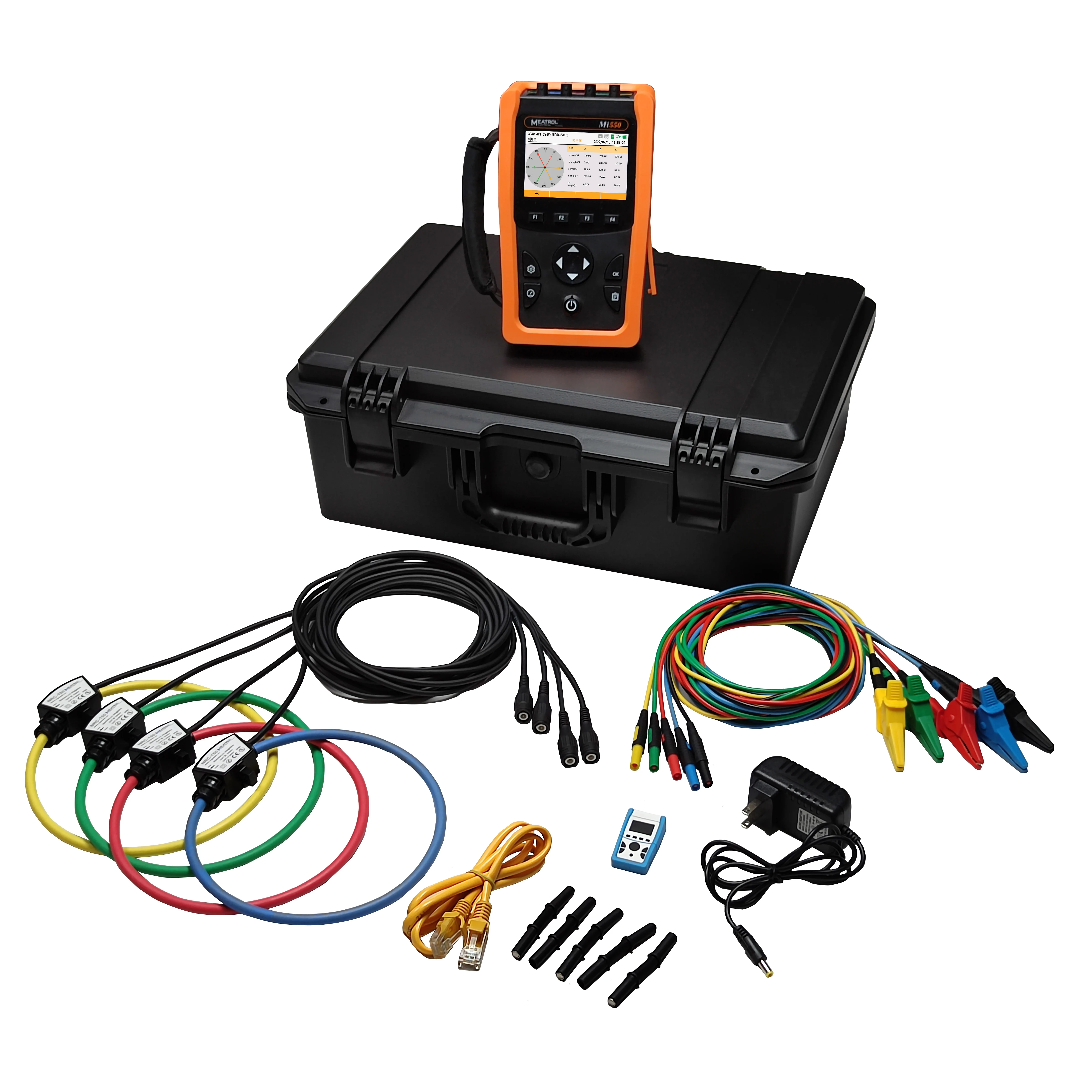 

MEATROL Mi550 Electric power meter 32GB Power data logger Energy quality analyzer