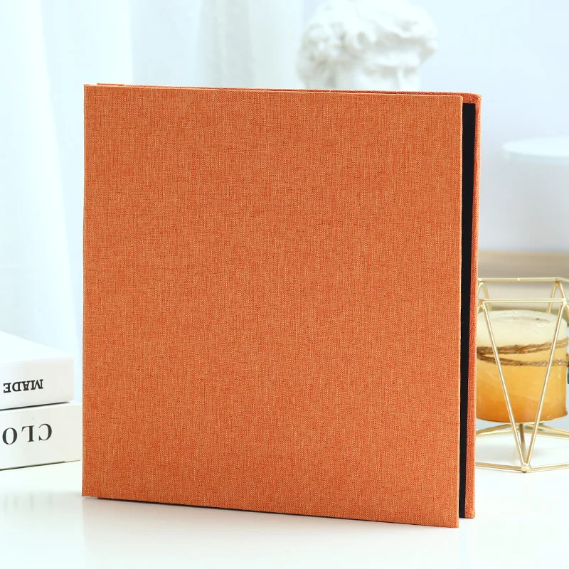 Linen Self Adhesive Photo Album for DIY Record Life