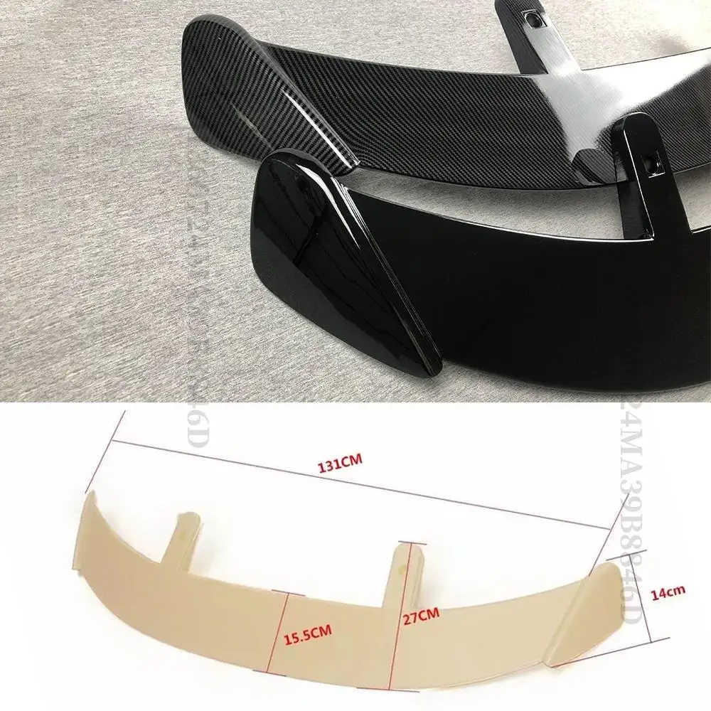 Universal Heckspoiler Flügel Schwanz Für 99% Fließheck SUV Autos Racing Dach Stamm Deckel Splitter Tuning Zubehör Body Kit GT Stil – Detail 6