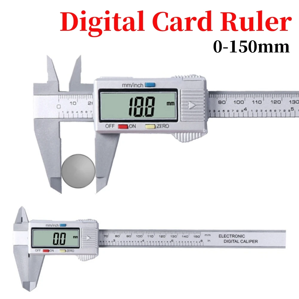 Strumenti Di Misurazione Della Profondità Del Micrometro Del Calibro A Corsoio Elettronico In Fibra Di Carbonio