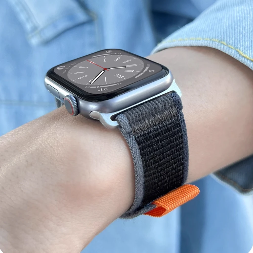 Multicolor Nylon Trail Loop Wristband