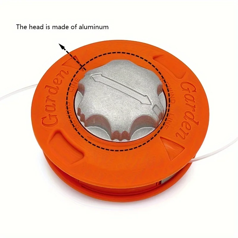 Automatic Grass Trimmer Head Universal Fit for Gasoline Garden Machinery