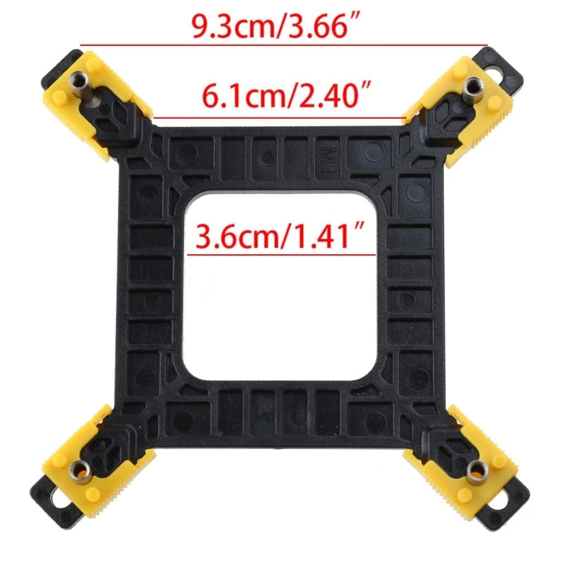 CPU Heatsink Fan Bracket Backplate for 775/1155/1156/1366 Desktop Motherboards and Coolers - C63A Description Image.This Product Can Be Found With The Tag Names Computer Cables Connecting, Computer Peripherals, Motherboard backplane cpu heatsink fan bracket backplate, PC Hardware Cables Adapters