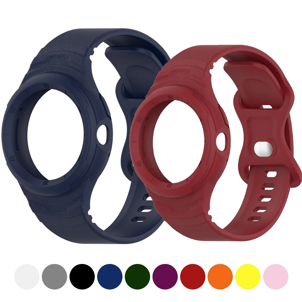 Per Google Pixel Watch Band + Custodia Smart Watch Accessori Sport Silicone Braccialetto Integrato Braccialetto Correa Pixel Watch 2 Strap