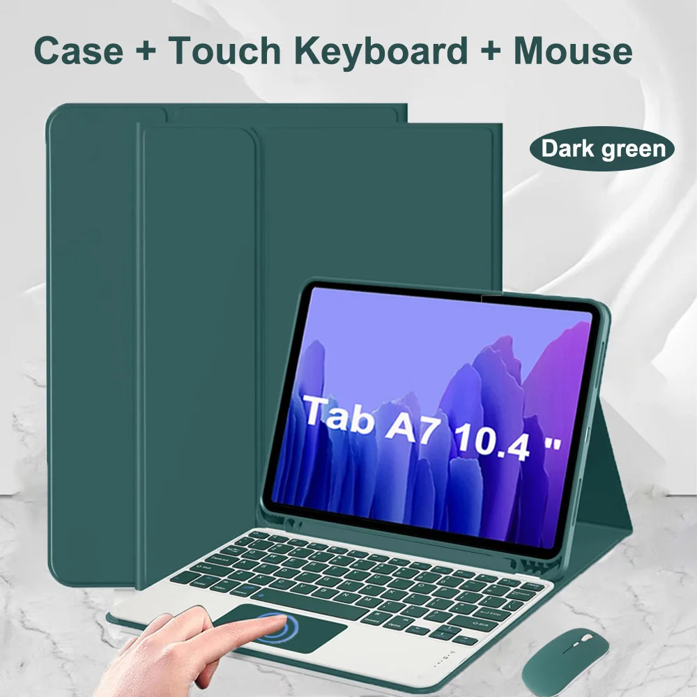 Premium Wireless Bluetooth Keyboard Case with Smart Stand Cover