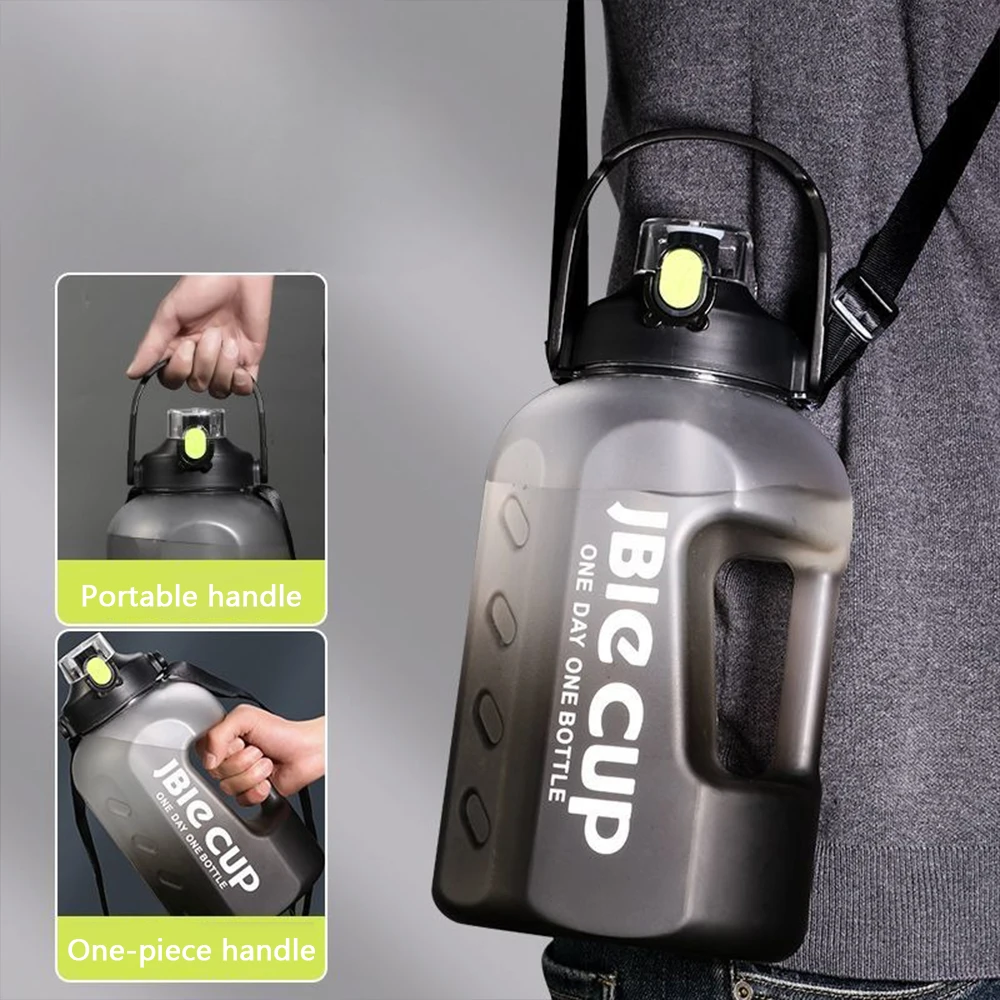 زجاجة مياه رياضية بسعة 3 لتر للرجال، مناسبة لركوب...