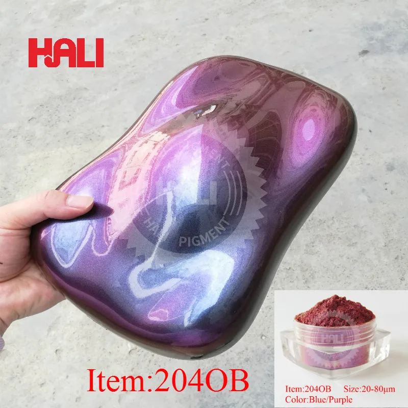 Chameleon mica powder color shift mica pigment color flip pigment item:4815 color:red/violet/blue weight:10gram