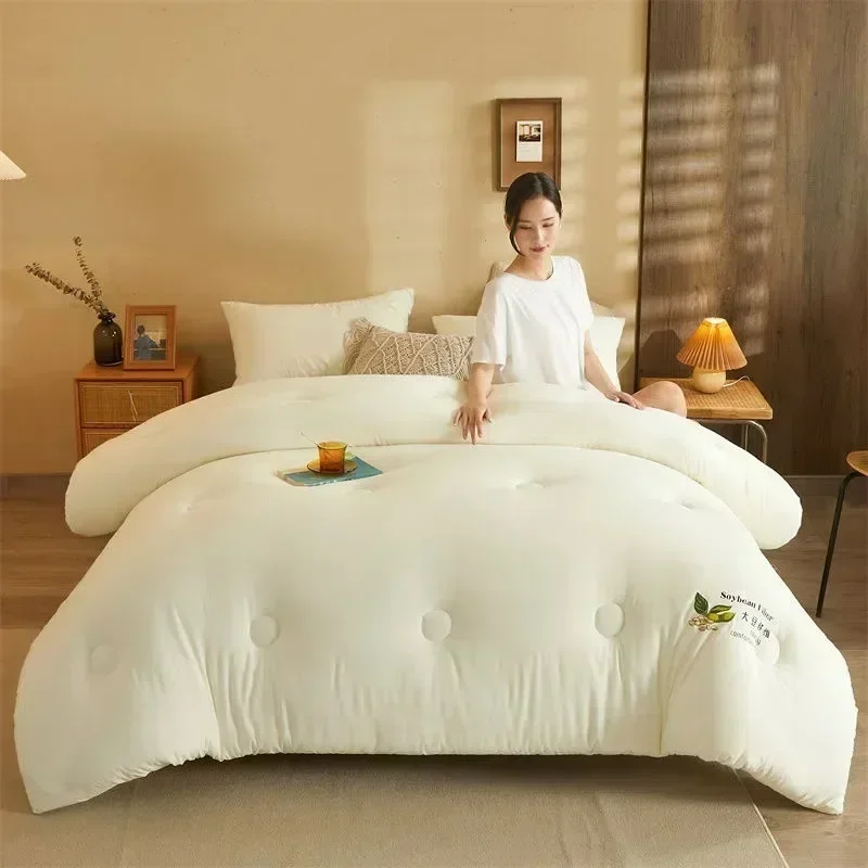 

Hotel Quilt Thickened Duvet Single Double Quilt Thickened Winter Duvet Is Very Warm Comforter Extra Large Queen Thickened Quilt