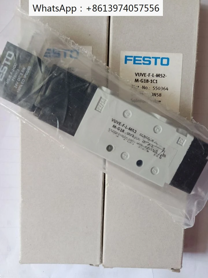 

Electromagnetic valve VUVY-F-L-M52-AH-G14-3AC1 545423 in stock
