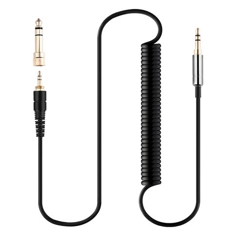 To 3.5mm Mixer Dj Electric Headphone Cable Compatible withSony MDR1A SHP9500 Earphone Pull Resistance Headset Wire A0NB
