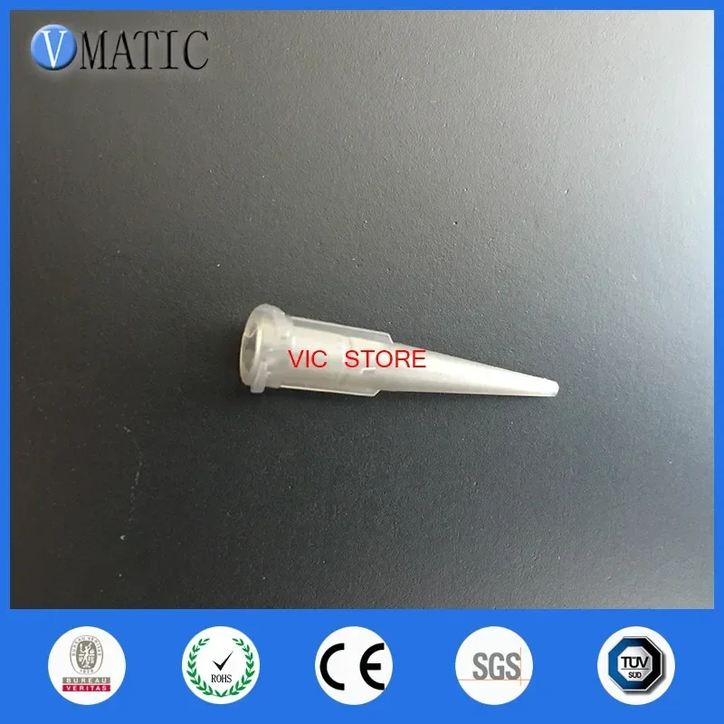 100Pcs Promotion Price 16G TT Plastic Dispensing Needles / Dispenser Tips