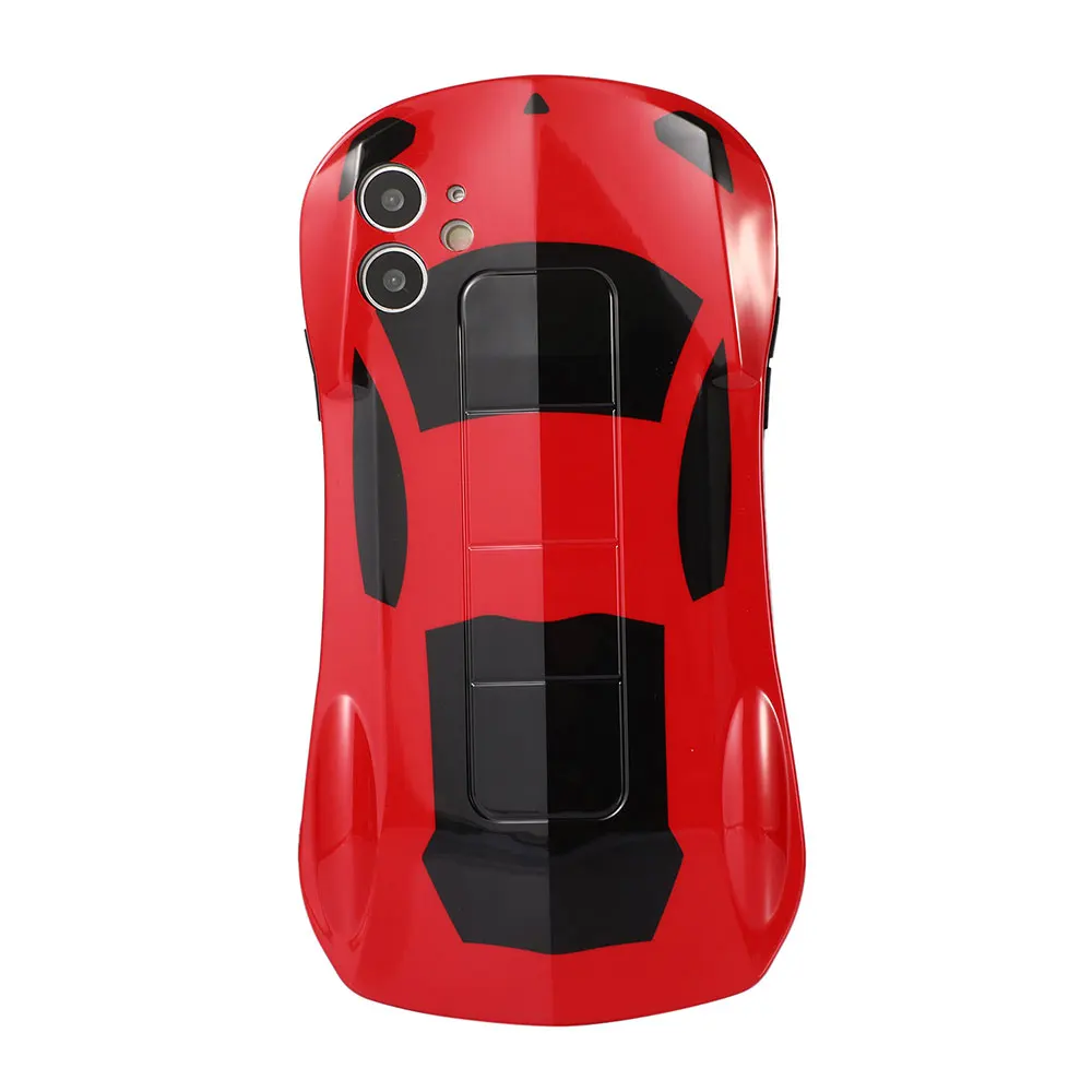 Luxurious Sports Car Design Silicone Phone Case - Elegant Soft Back Chic Cover