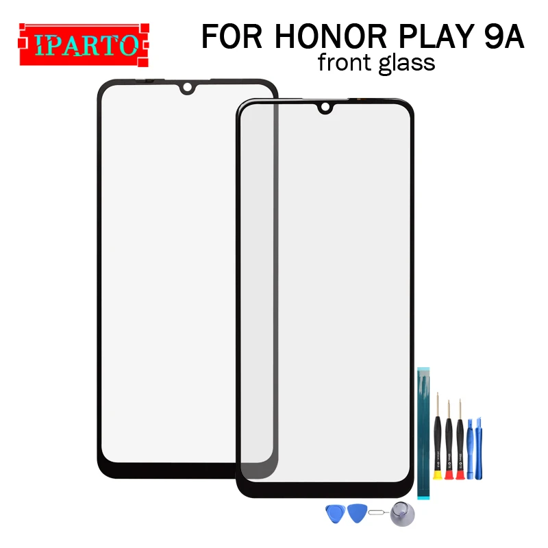 Для Huawei Honor Play 9A передняя стеклянная линза экрана 100% новый передний сенсорный