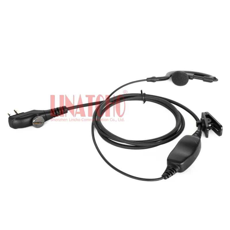 PD500 PD560 TD500 TD510 TD520 Two Way Radio Walkie Talkie PTT Mic Hook Earphone
