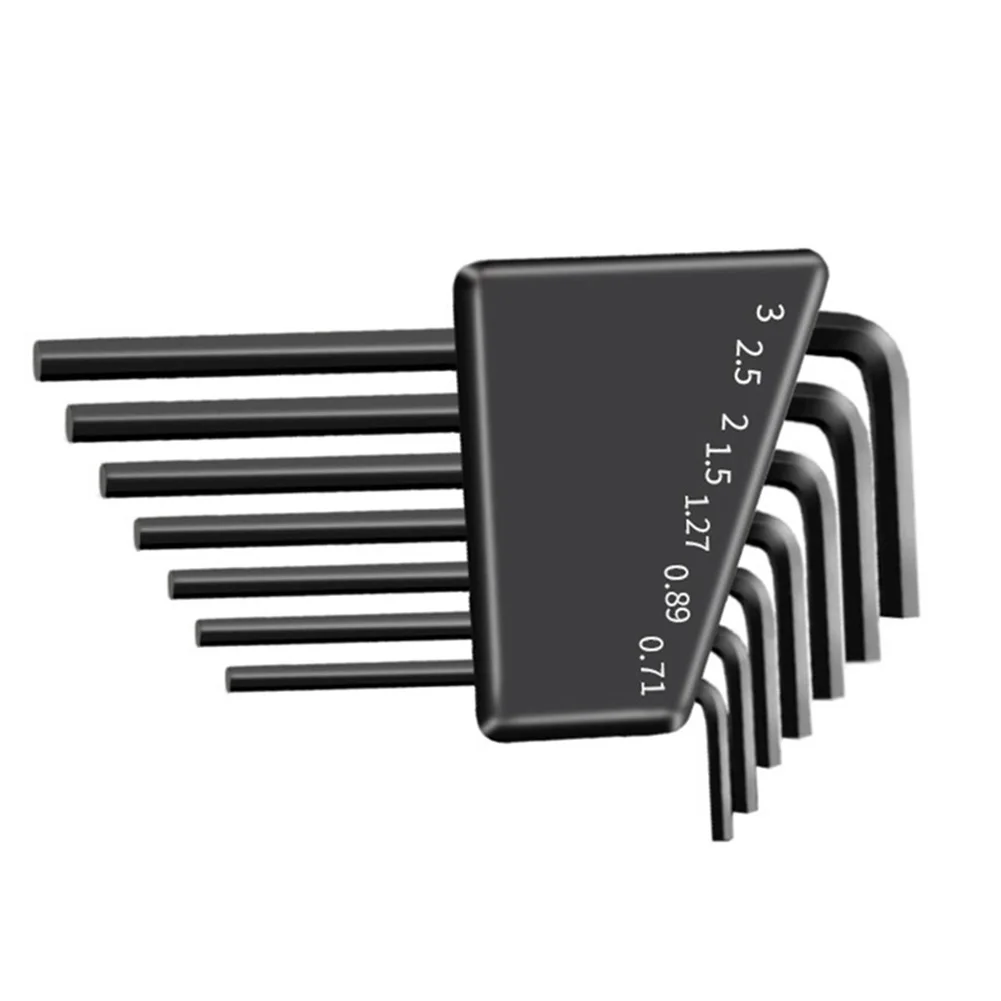 

Набор внутренних шестигранных гаечных ключей, комплект для разборки и ремонта автомобиля и велосипеда, с плоской головкой