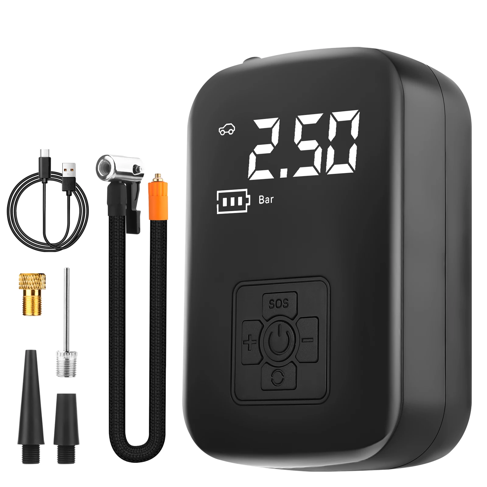 Car Air Pump 006 ポータブル エアコンプレッサー HomelyLife Portable Air Compressor Review // ZC006