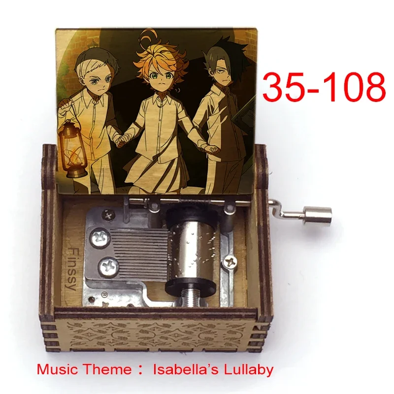 Isabella's Lullaby music song from anime The Promised Neverland Music Box fans christmas new year gift home office Decoration