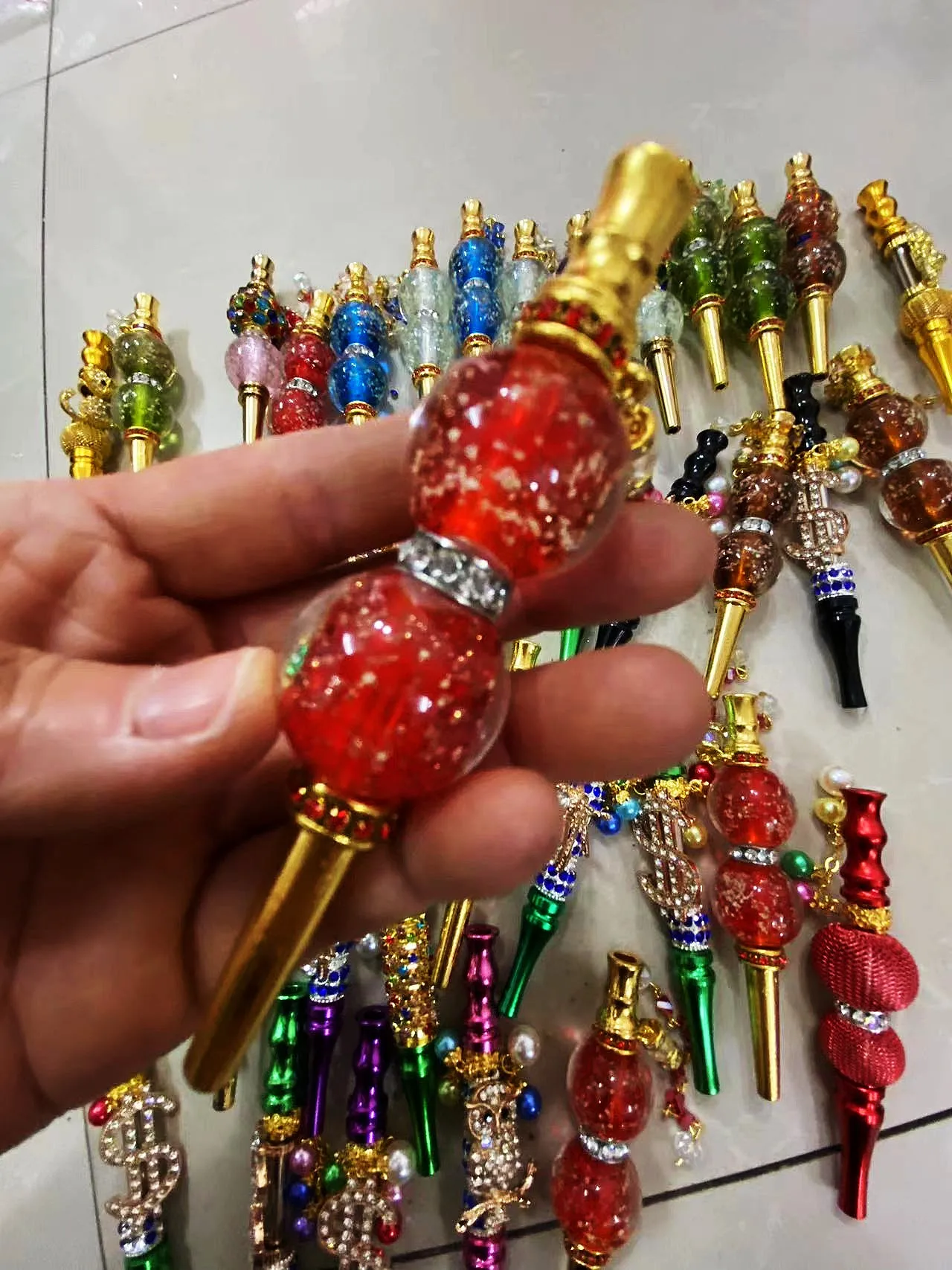 Colorful Jewelry Shisha Hookah Mouthpiecee Handmade Chicha Filter Tip  Detachable Tips Blunt Holder Smoking Accessories - AliExpress