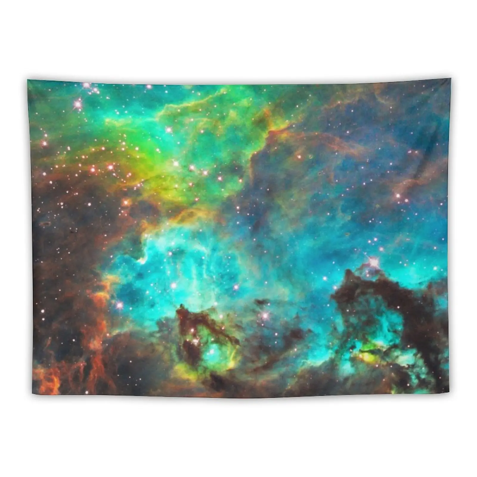 

Green Nebula Tapestry Aesthetic Tapestry Bathroom Decor Things To Decorate The Room Decor For Bedroom