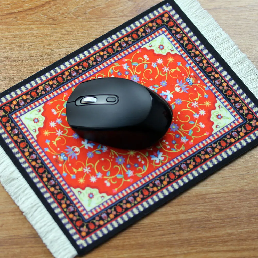 Rubber Cloth Persian Carpet Mouse Pad Desk Mat