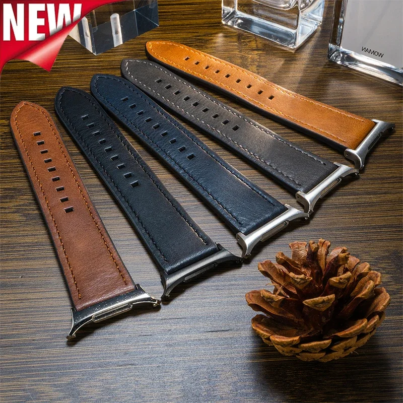 Premium No-Gap Leather Strap Wristband - Quick Business Band Bracelet