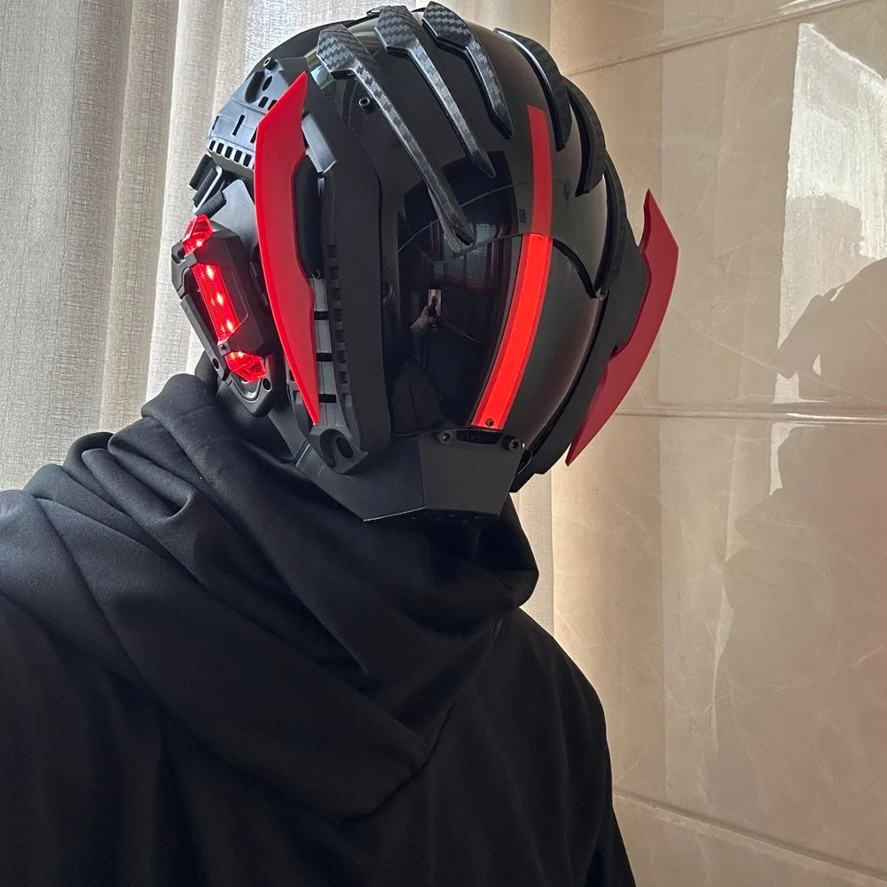 Cyberpunk Punk Mask Helmet ,Techwear Mask Halloween Cosplay