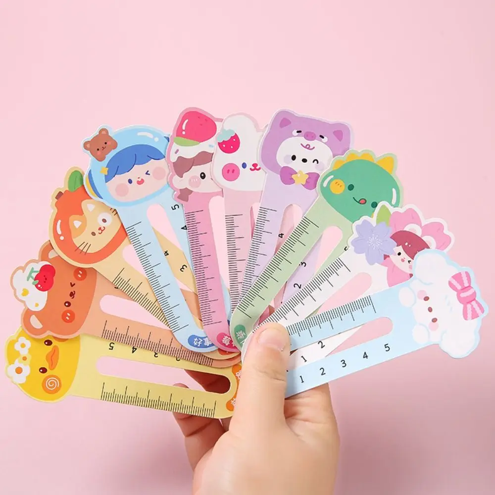 

50PCS/Set Kawaii Cartoon Animal Scale Shape Bookmark Book Page Marker Creative Stationery Students Gift School Supplies