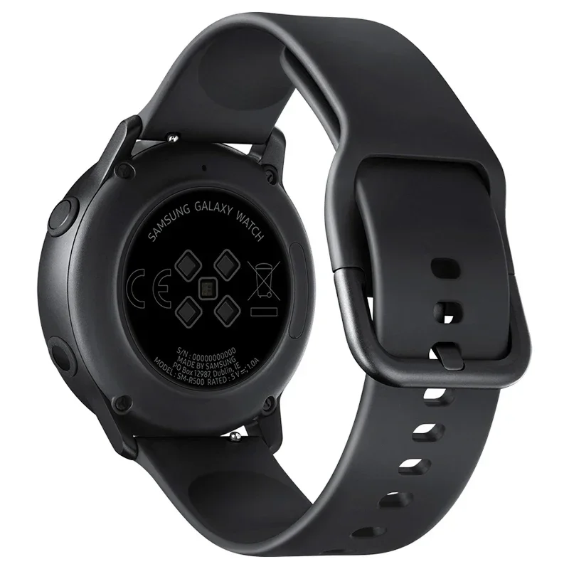 Versatile Silicone Rubber Smartwatch Band - Loop Strap Bracelet in 20mm & 22mm Sizes